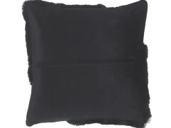 Conjunto De 2 Almofadas Decorativas Pretas 42 X 42 Cm Ehnar