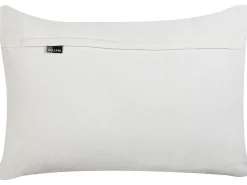 Conjunto De 2 Almofadas Decorativas Bordadas Algodao Multicolor 40 X 60 Cm Danapur