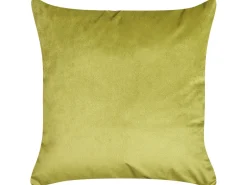 Conjunto De 2 Almofadas Decorativas Veludo Verde 45 X 45 Cm Aeonium