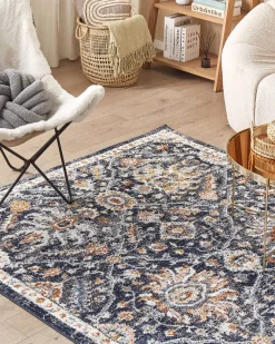 Conjunto De 2 Almofadas Decorativas Com No Em Tecido Boucle Cinzento 31 X 31 Cm Akola
