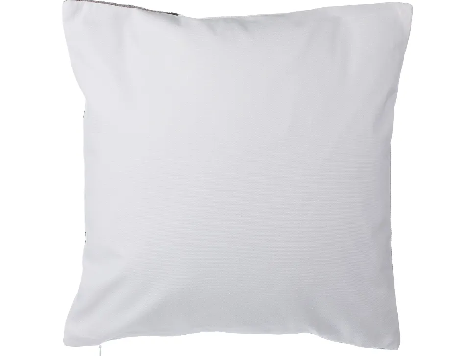 Conjunto De 2 Almofadas Decorativas Padrao Geometrico 45 X 45 Cm Cinzento Wedelia