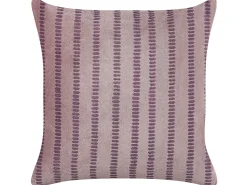 Conjunto De 2 Almofadas Decorativas Em Veludo Rosa 45 X 45 Cm Agapanthus