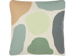 Conjunto De 2 Almofadas Decorativas Multicoloridas 45 X 45 Cm Crinum