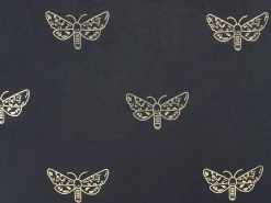 Conjunto De 2 Almofadas Decorativas Em Veludo Preto 45 X 45 Cm Yuzuri