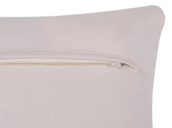 Conjunto De 2 Almofadas Decorativas Em Pele Cinzenta 45 X 45 Cm Nellad