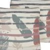 Conjunto De 2 Almofadas Decorativas Multicoloridas 45 X 45 Cm Bidens