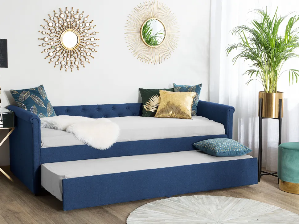 Conjunto De 2 Almofadas Decorativas Com Lantejoulas 45 X 45 Cm Dourada Aster