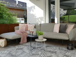 Conjunto De 2 Almofadas Decorativas De Veludo 45 X 45 Cm Rosa Hosta