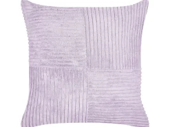 Conjunto De 2 Almofadas Decorativas Em Bombazine Violeta 43 X 43 Cm Millet