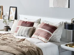 Conjunto De 2 Almofadas Decorativas Multicoloridas 45 X 45 Cm Erinus