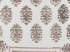 Conjunto De 2 Almofadas Decorativas Com Padrao Geometrico E Borlas Em Algodao Multicolor 45 X 45 Cm Setosa