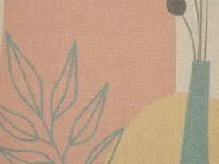 Conjunto De 2 Almofadas Decorativas Multicolor 45 X 45 Cm Cardoon