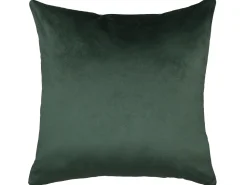 Conjunto De 2 Almofadas Decorativas Verdes Escuras 45 X 45 Cm Astilbe