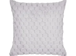 Conjunto De 2 Almofadas Decorativas Cinzento Claro 43 X 43 Cm Purslane