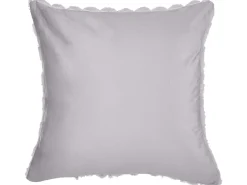 Conjunto De 2 Almofadas Decorativas Cinzento Claro 43 X 43 Cm Purslane