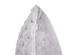Conjunto De 2 Almofadas Decorativas Cinzento Claro 43 X 43 Cm Purslane