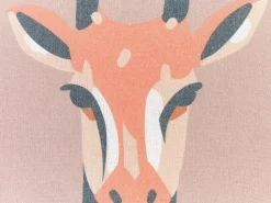 Conjunto De 2 Almofadas Decorativas Rosas 45 X 45 Cm Candelabra