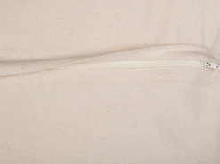 Conjunto De 2 Almofadas Decorativas Tufadas Em Algodao Preto 45 X 45 Cm Viburnum