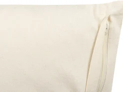 Conjunto De 2 Almofadas Decorativas Pretas E Brancas 45 X 45 Cm Myrica