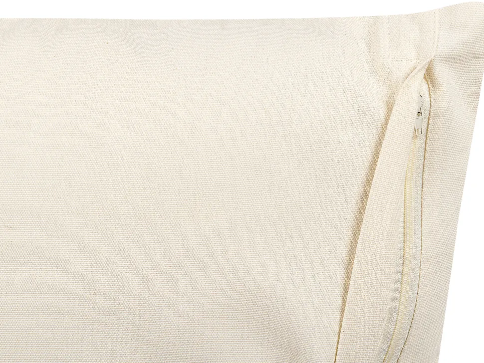 Conjunto De 2 Almofadas Decorativas Pretas E Brancas 45 X 45 Cm Myrica