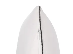 Conjunto De 2 Almofadas Decorativas Em Preto E Branco 45 X 45 Cm Shadrack