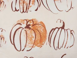 Conjunto De 2 Almofadas Decorativas Em Veludo Creme 45 X 45 Cm Cucurbita