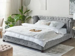 Conjunto De 2 Almofadas Decorativas Algodao E Viscose Amarela Com Relevo 45 X 45 Cm Kavalam