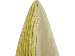 Conjunto De 2 Almofadas Decorativas Em Bombazine Verde 43 X 43 Cm Millet
