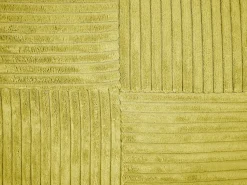 Conjunto De 2 Almofadas Decorativas Em Bombazine Verde 43 X 43 Cm Millet
