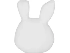Conjunto De 2 Almofadas Decorativas Em Forma De Coelho Branco E Preto 53 X 45 Cm Kanpur