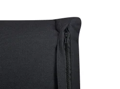 Conjunto De 2 Almofadas Decorativas Padrao Floral Veludo Verde E Preto 45 X 45 Cm Osmunda