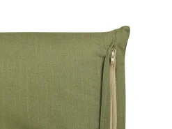 Conjunto De 2 Almofadas Decorativas Verdes 45 X 45 Cm Sagina