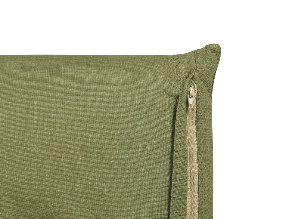 Conjunto De 2 Almofadas Decorativas Verdes 45 X 45 Cm Sagina