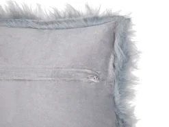 Conjunto De 2 Almofadas Decorativas Azuis 45 X 45 Cm Lubha