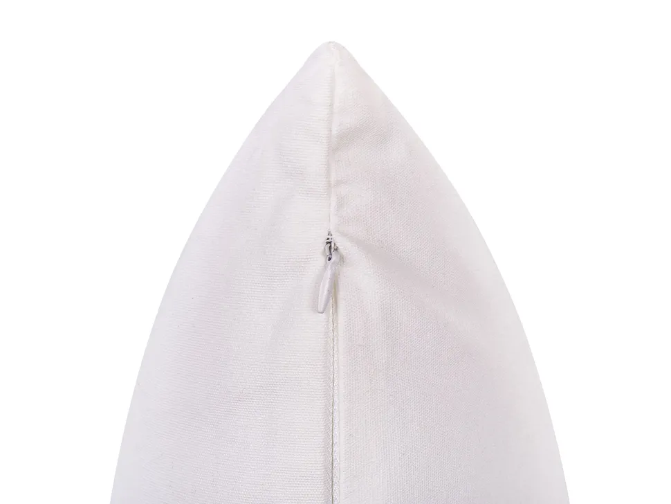 Conjunto De 2 Almofadas Decorativas Com Motivo De Coelho Branco E Rosa 45 X 45 Cm Phlox