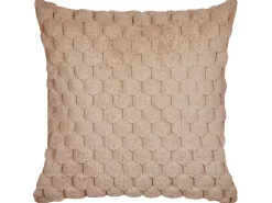 Conjunto De 2 Almofadas Decorativas Cor De Areia 43 X 43 Cm Purslane