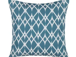 Conjunto De 2 Almofadas De Jardim 45 X 45 Cm Azul Anagni
