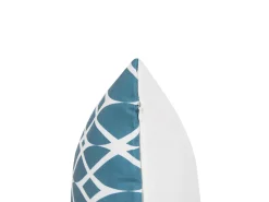 Conjunto De 2 Almofadas De Jardim 45 X 45 Cm Azul Anagni
