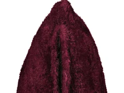 Conjunto De 2 Almofadas Decorativas Vermelho Bordo 45 X 45 Cm Pilea