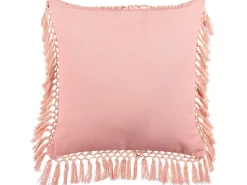 Conjunto De 2 Almofadas Decorativas Com Padrao De Flores Em Veludo Verde E Rosa 45 X 45 Cm Parrotia