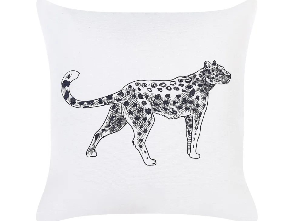 Conjunto De 2 Almofadas Decorativas Em Veludo Branco 45 X 45 Cm Marula