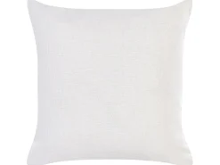 Conjunto De 2 Almofadas Decorativas Em Veludo Branco 45 X 45 Cm Marula