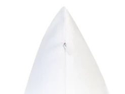 Conjunto De 2 Almofadas Decorativas Em Veludo Branco 45 X 45 Cm Marula