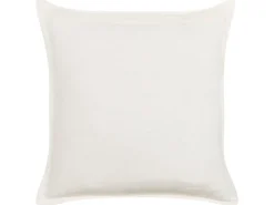 Conjunto De 2 Almofadas Decorativas Brancas 45 X 45 Cm Subulata
