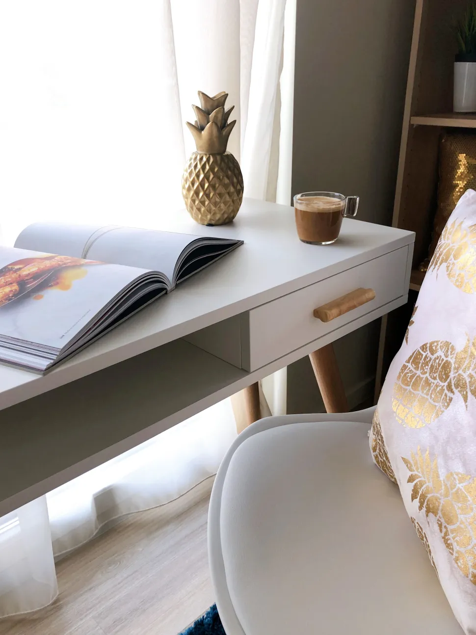 Conjunto De 2 Almofadas Decorativas Rosas 45 X 45 Cm Astilbe