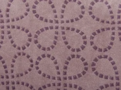 Conjunto De 2 Almofadas Decorativas Padrao Geometrico Em Veludo Rosa 45 X 45 Cm Larkspur