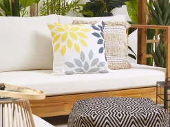 Conjunto De 2 Almofadas De Jardim Multicolor 45 X 45 Cm Riale