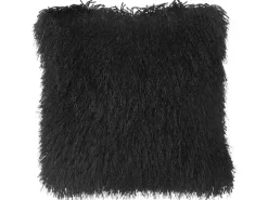 Conjunto De 2 Almofadas Decorativas Pretas 45 X 45 Cm Cide