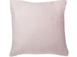 Conjunto De 2 Almofadas Decorativas Entrelacada 45 X 45 Cm Rosa Tithonia