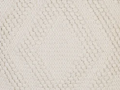 Conjunto De 2 Almofadas Decorativas Em Algodao Branco 45 X 45 Cm Catalpa